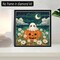 DIY Diamond Art Kits for Adults Halloween Special Shape – 5D Pumpkin Diamond Painting Kit, Crystal Embroidery Cross Stitch Craft for Wall & Office Decor, 12 x 12 Inch (C10)